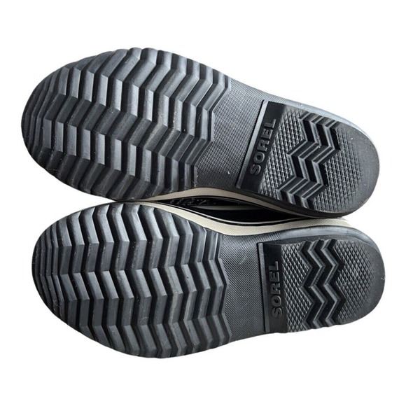 Sorel Boots Womens 5 Black Joan of Arctic Winter Boot Faux Fur Lace Up Snow Boot - Picture 7 of 11